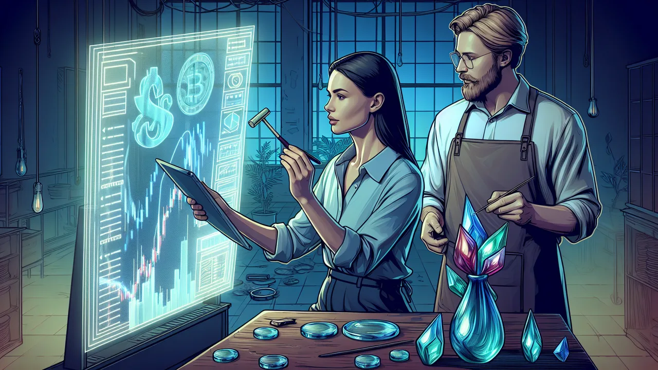 Editorial illustration for: Discover Hollander Fusing: Transforming Art Glass at the Center of Creativity