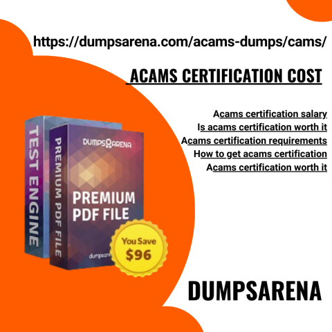 ACAMS Certification Cost