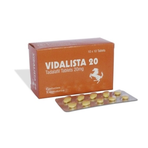 Vidalista 20 Generic Pill To Treats Erectile Failure