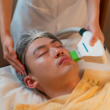 men facial salon singapore