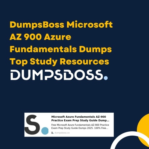 DumpsBoss Microsoft AZ 900 Azure Fundamentals Dumps Top Study Resources