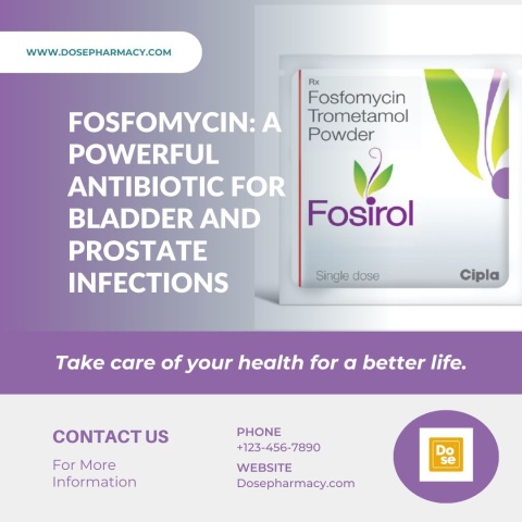 UTI Relief Made Easy: Discover the Power of Fosirol Powder 3g