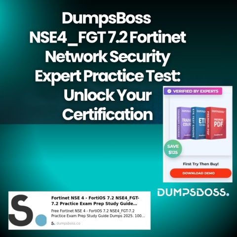 Pass Faster with DumpsBoss NSE4_FGT 7.2 Fortinet Network Security Expert Practice Test Resources