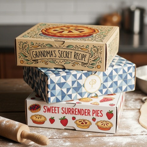 Custom Pie Box